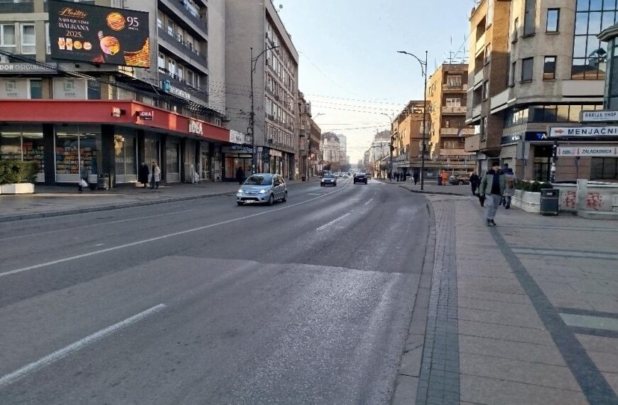 Пробa система за јавно узбуњивање у Нишу