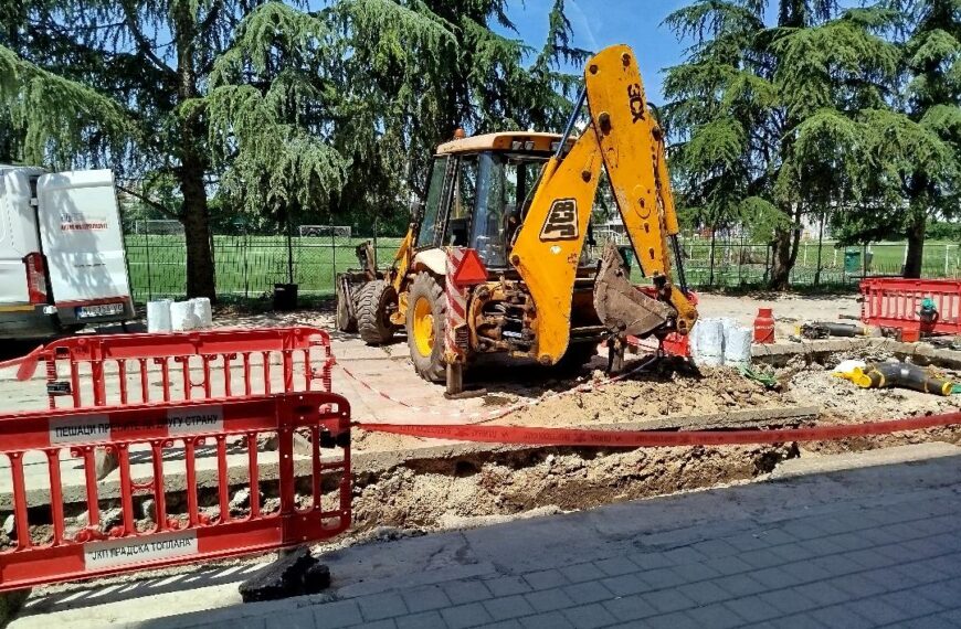 Радови у Зетској, затворена за саобраћај