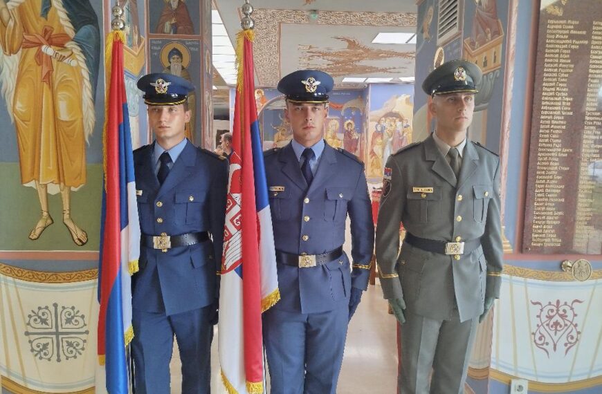 Државна церемонија у Цркви светог Василија Острошког у Нишу